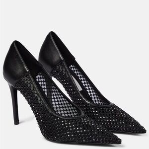 Stella McCartney Stella Iconic Studded Mesh Pumps - NWT